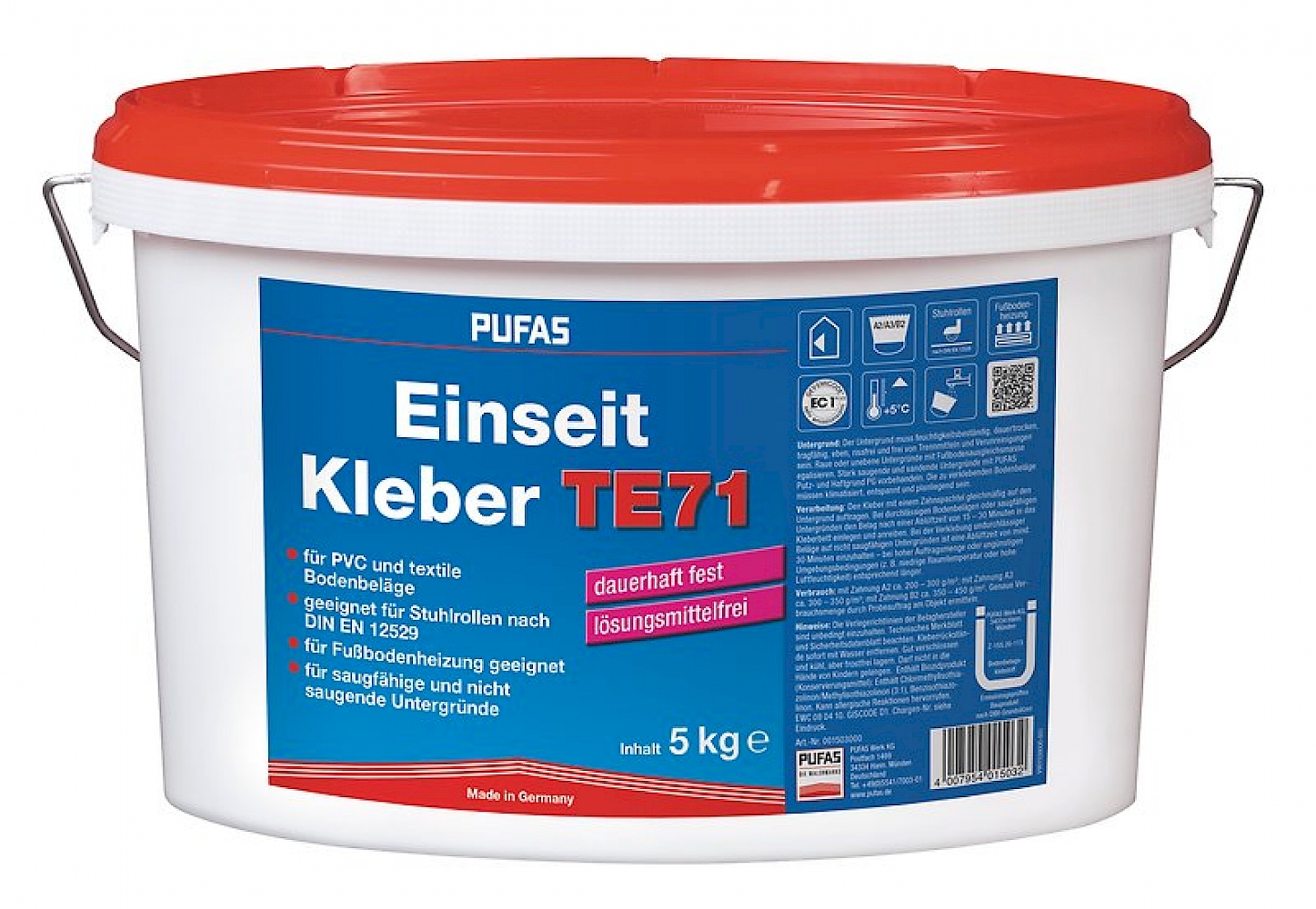 PUFAS - Die Malermarke - Einseitkleber TE71 - 5kg